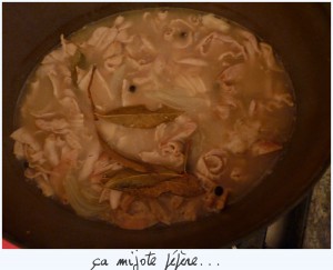 Fraise de veau en salade à la vinaigrette - Une cuillerée pour papa