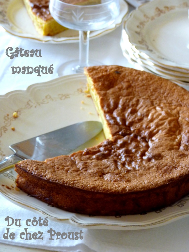 gâteau manqué de Proust