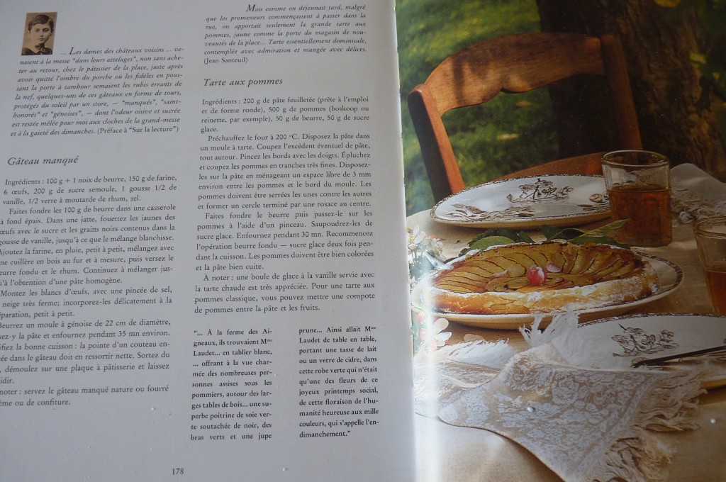 la cuisine selon Proust