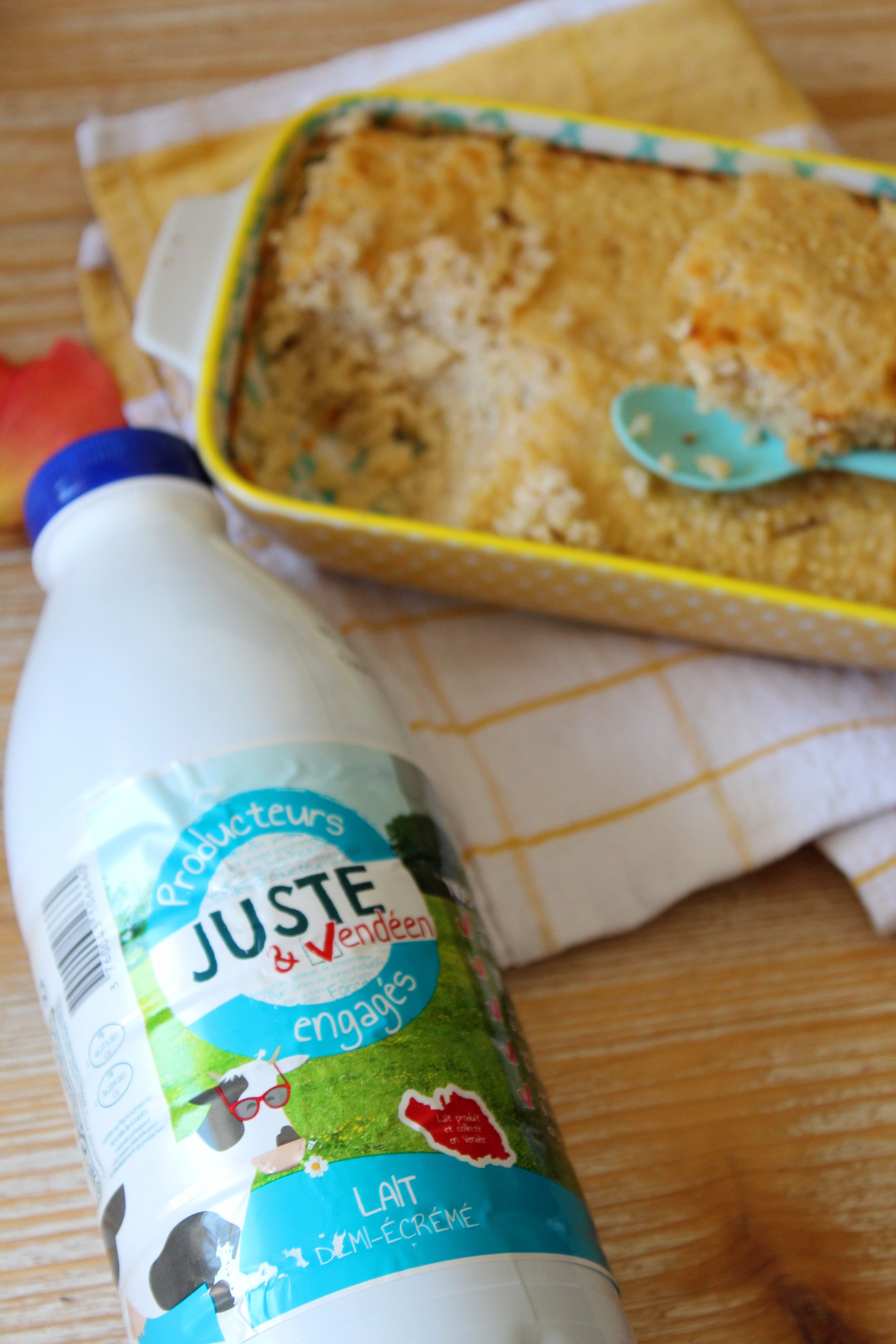 gâteau de millet au lait juste & vendeen