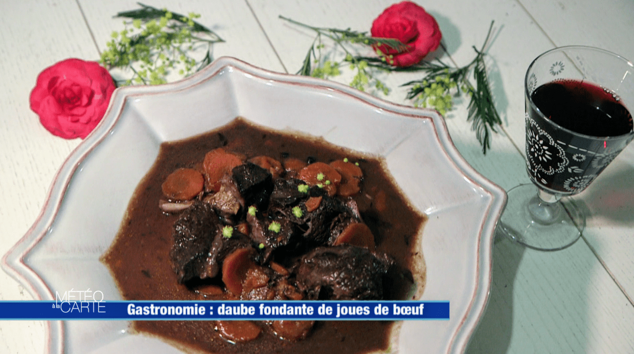 daube de boeuf à l'orange et carottes