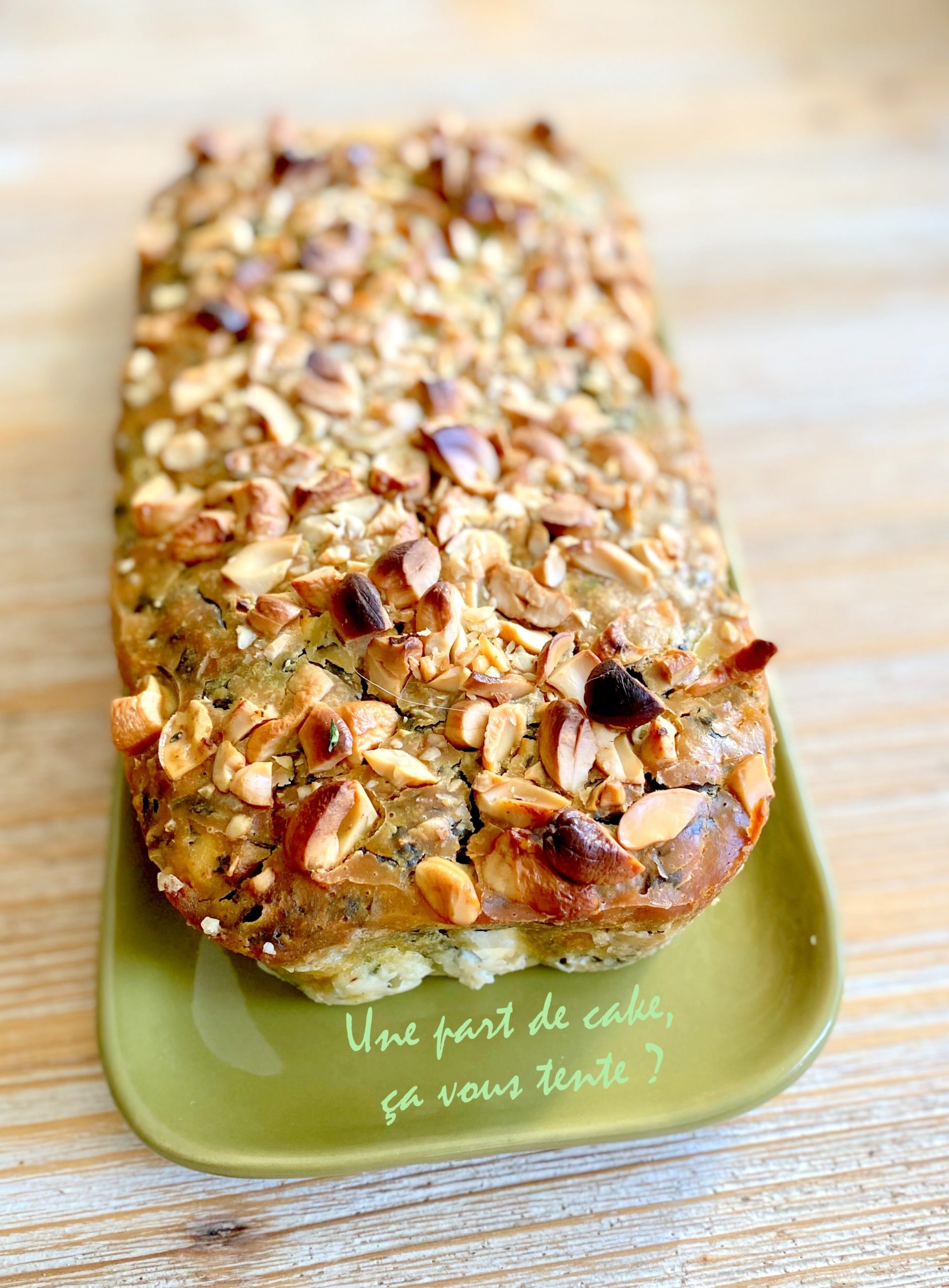 cake aux blettes et noix de cajou