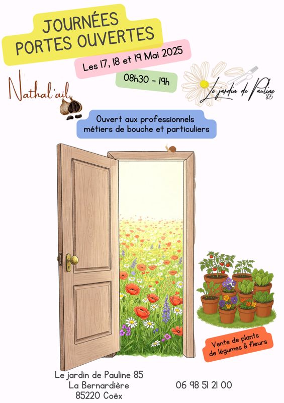 portes ouvertes le jardin de pauline coex