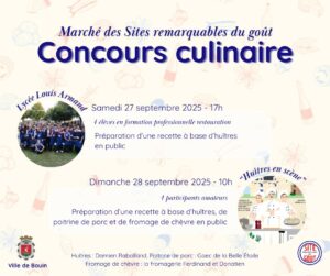 Concours culinaire marché des sites remarquables du goût