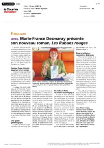 Article courrier vendéen les rubans rouges