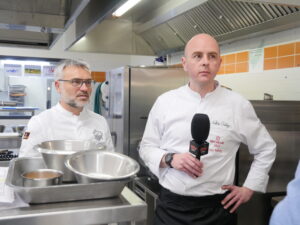 Arnaud Chevet et Nathan Cretney